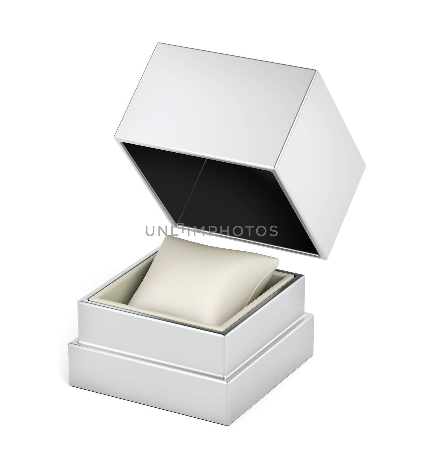 Silver gift box by magraphics