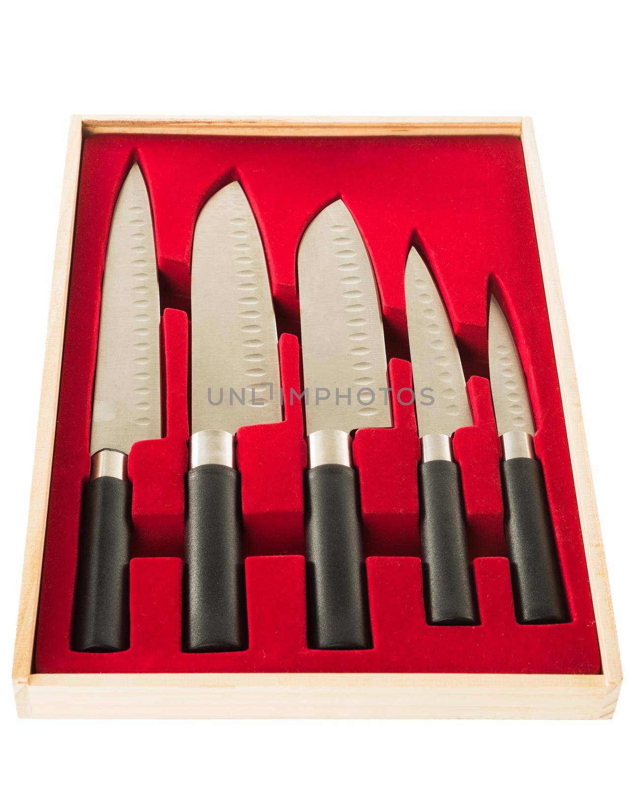 Set of kitchen knives by nikitabuida