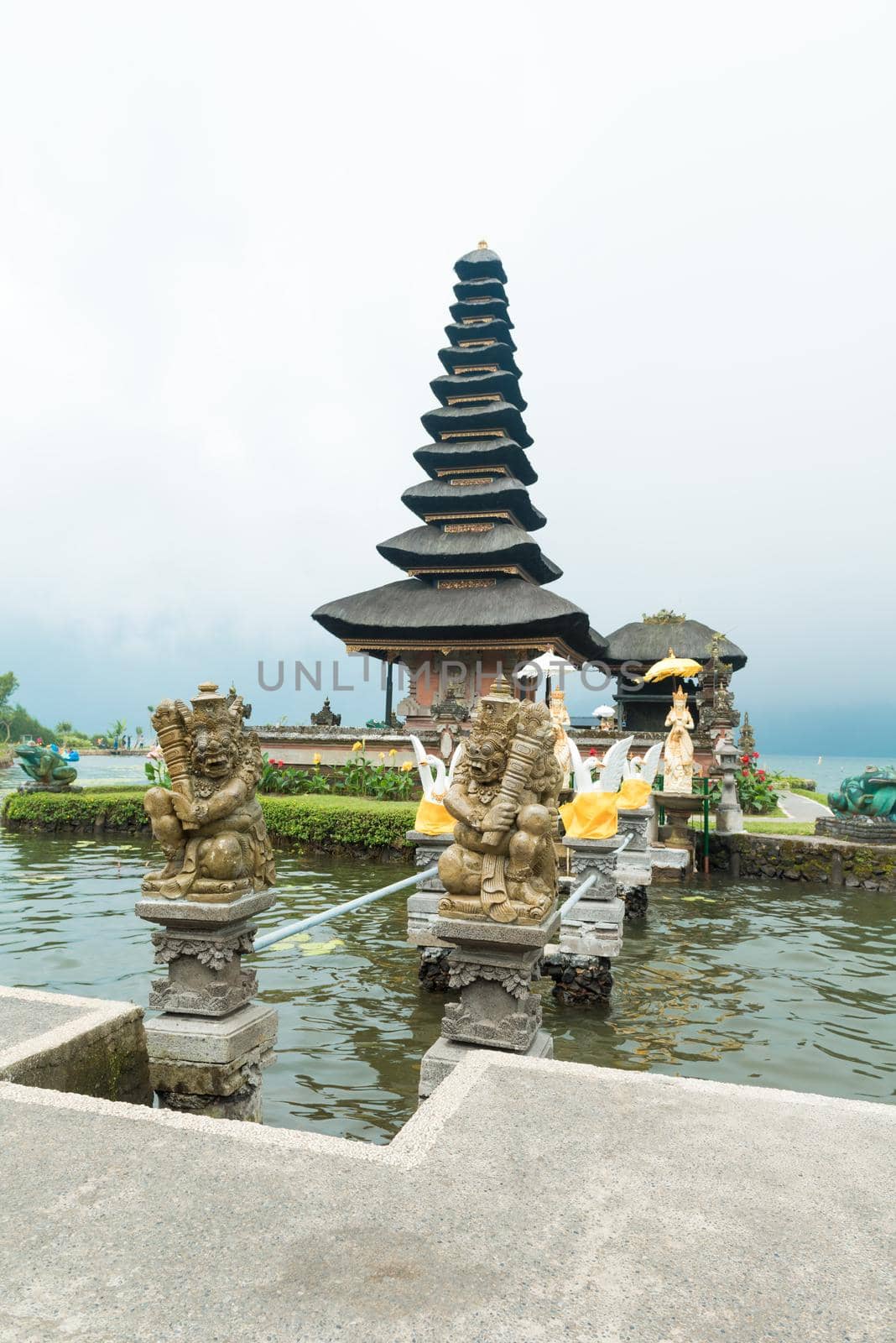 Water temple at Bratan lake by nikitabuida