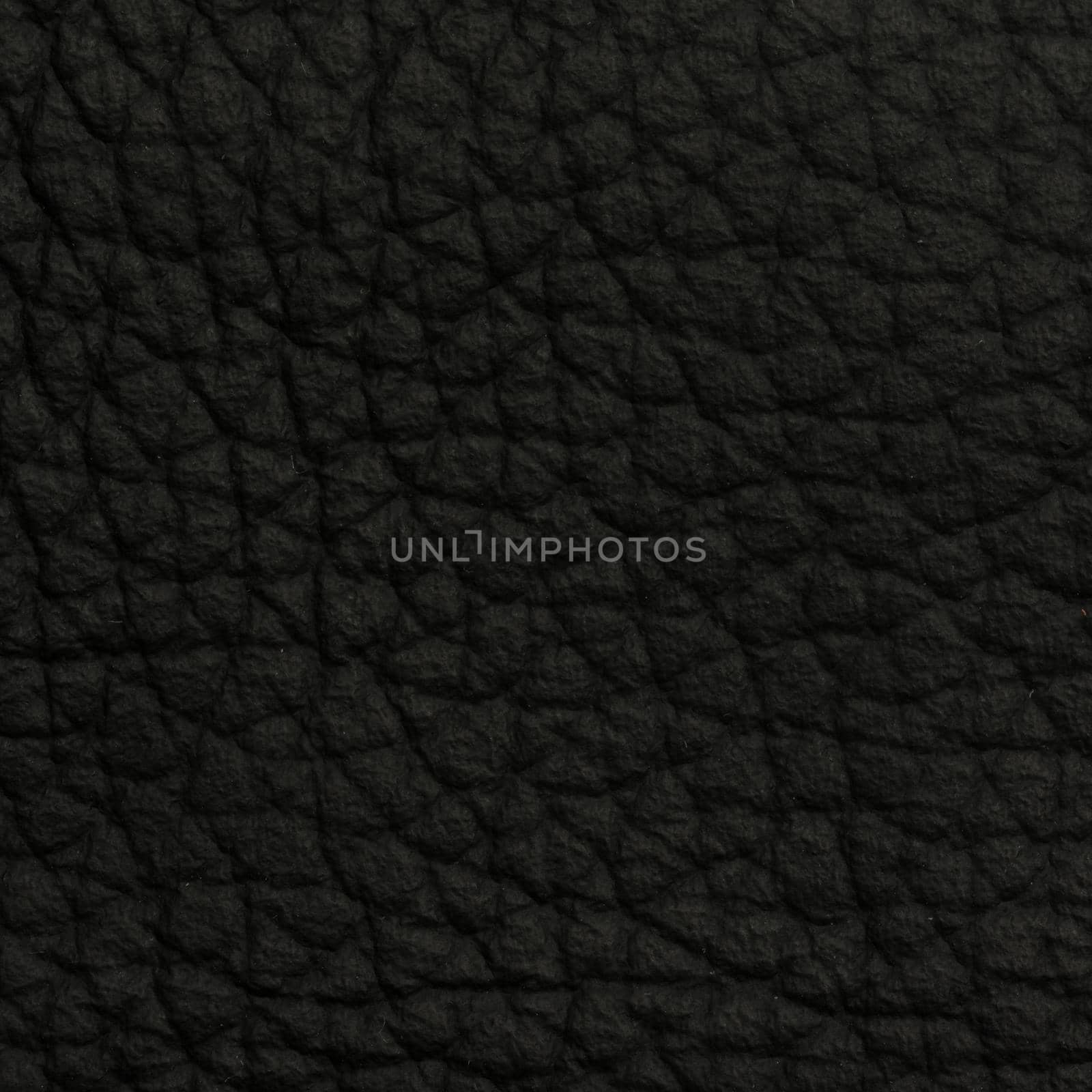 Black Leather texture closeup macro shot for background