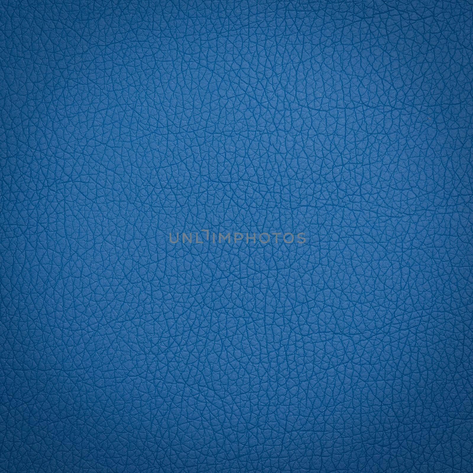 Blue leather macro shot texture for background