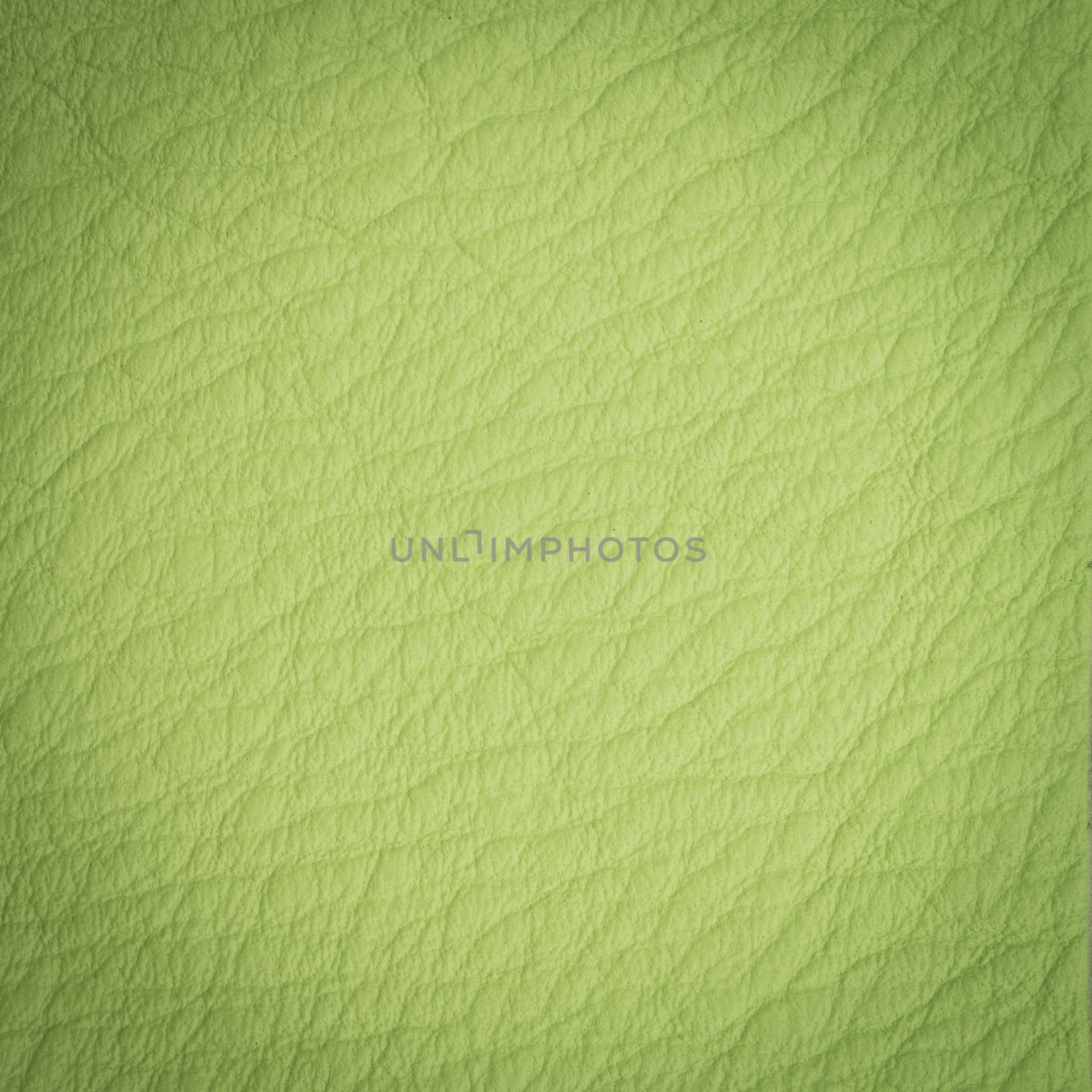 Green leather macro shot texture for background