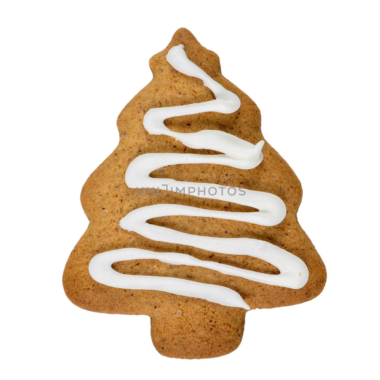 Gingerbread Christmas tree cookie by homydesign