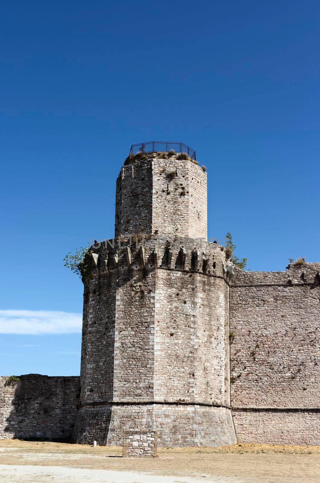 Tower of Rocca Maggiore , Assisi by victimewalker