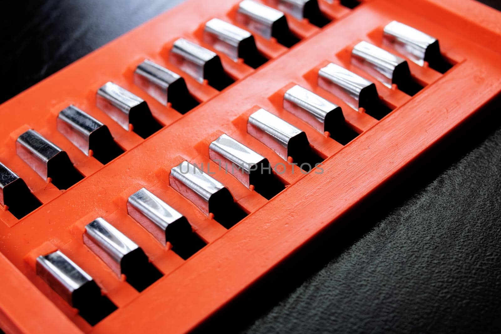 Grater for cutting vegetables on a wooden table