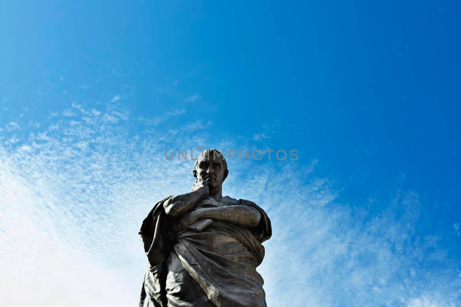 Statue of Roman poet Ovid by victimewalker