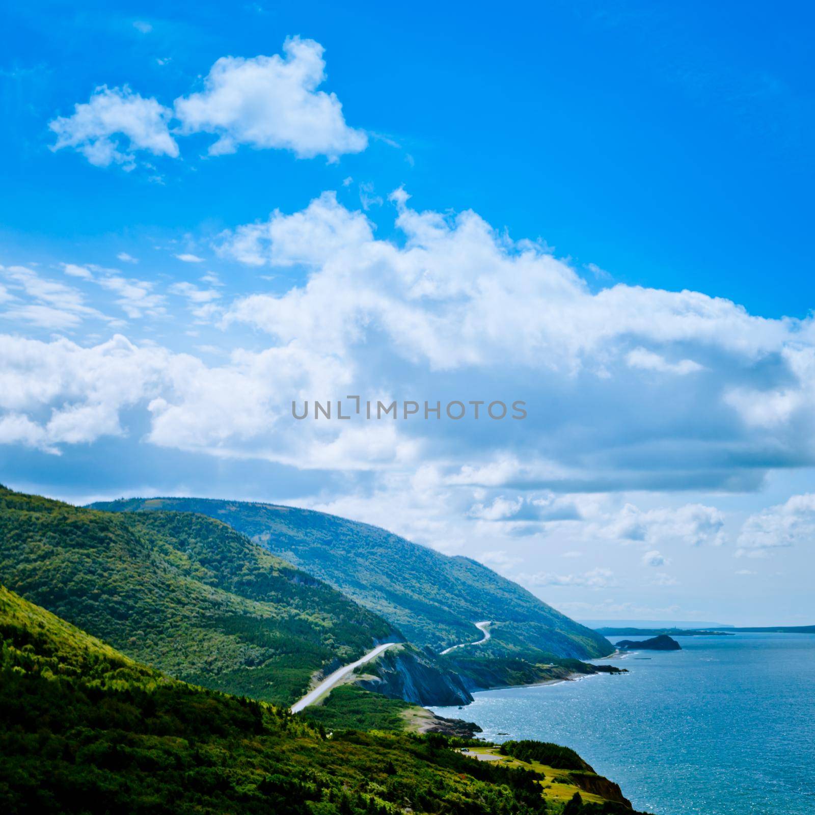 Scenic Road Cabot Trail Cape Breton NS Canada by PiLens