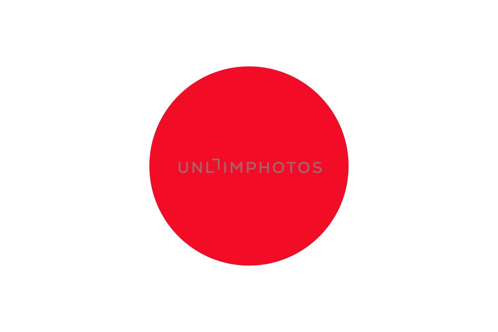 the Japanese national flag of Japan, Asia