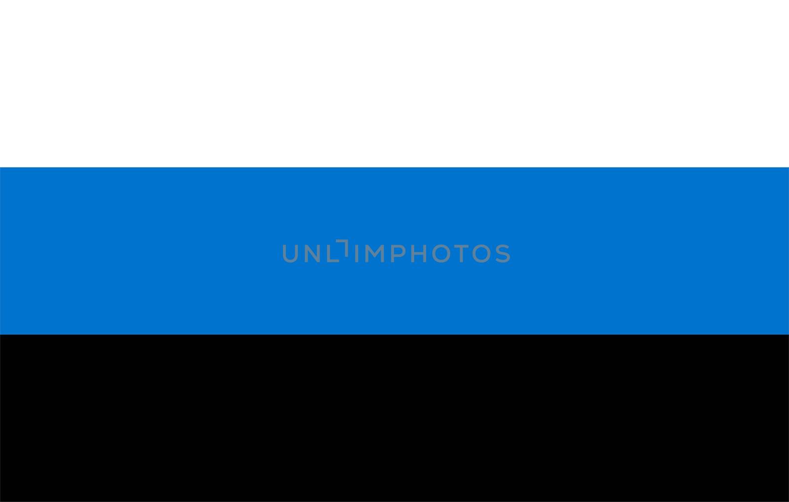 the Estonian national flag of Estonia, Europe