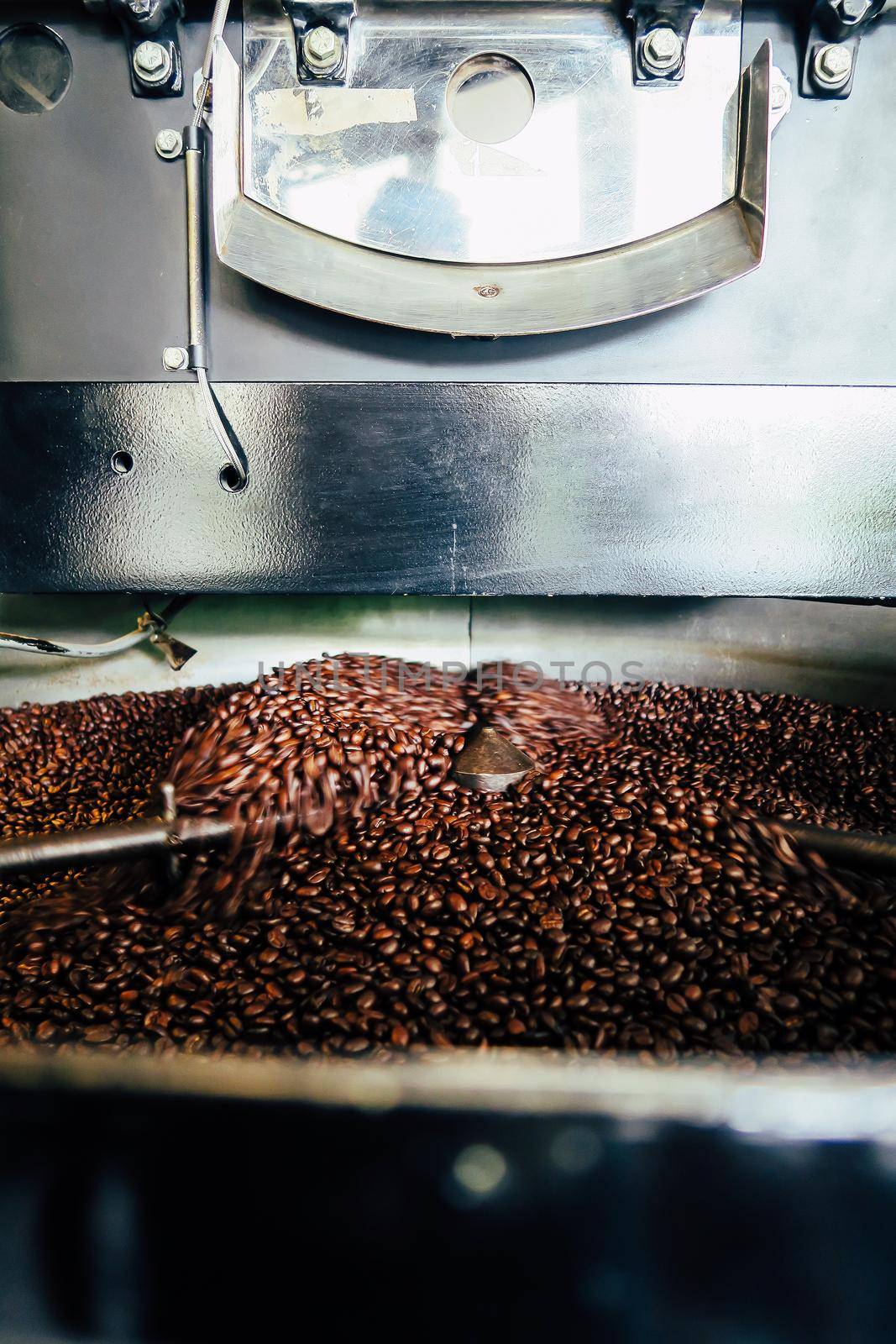 Image of Roasting process of coffee