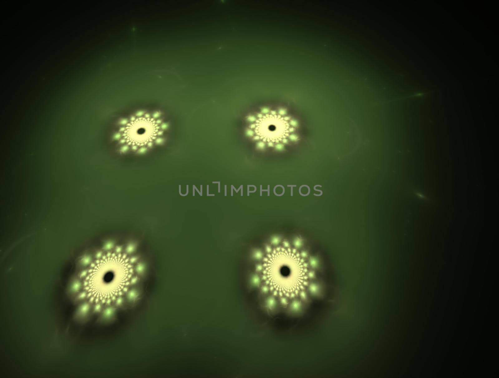 Imaginatory lush fractal texture image abstract background