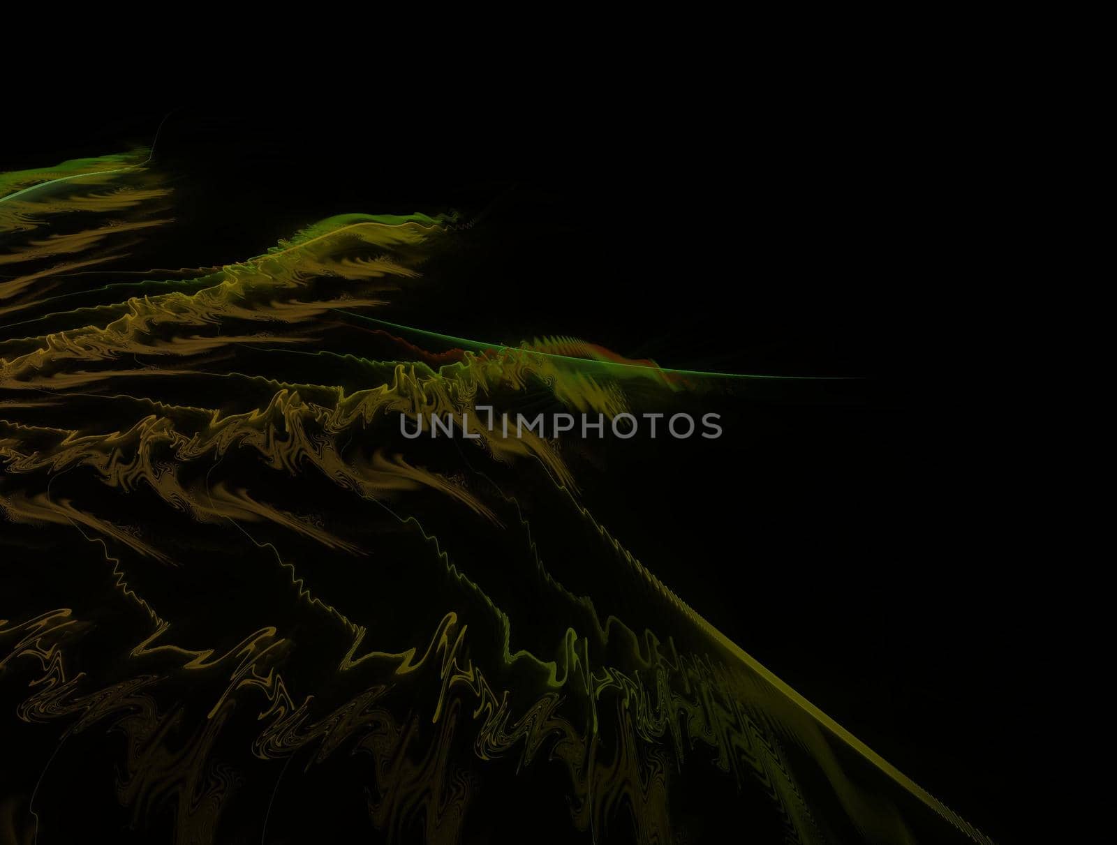 Imaginatory lush fractal texture image abstract background