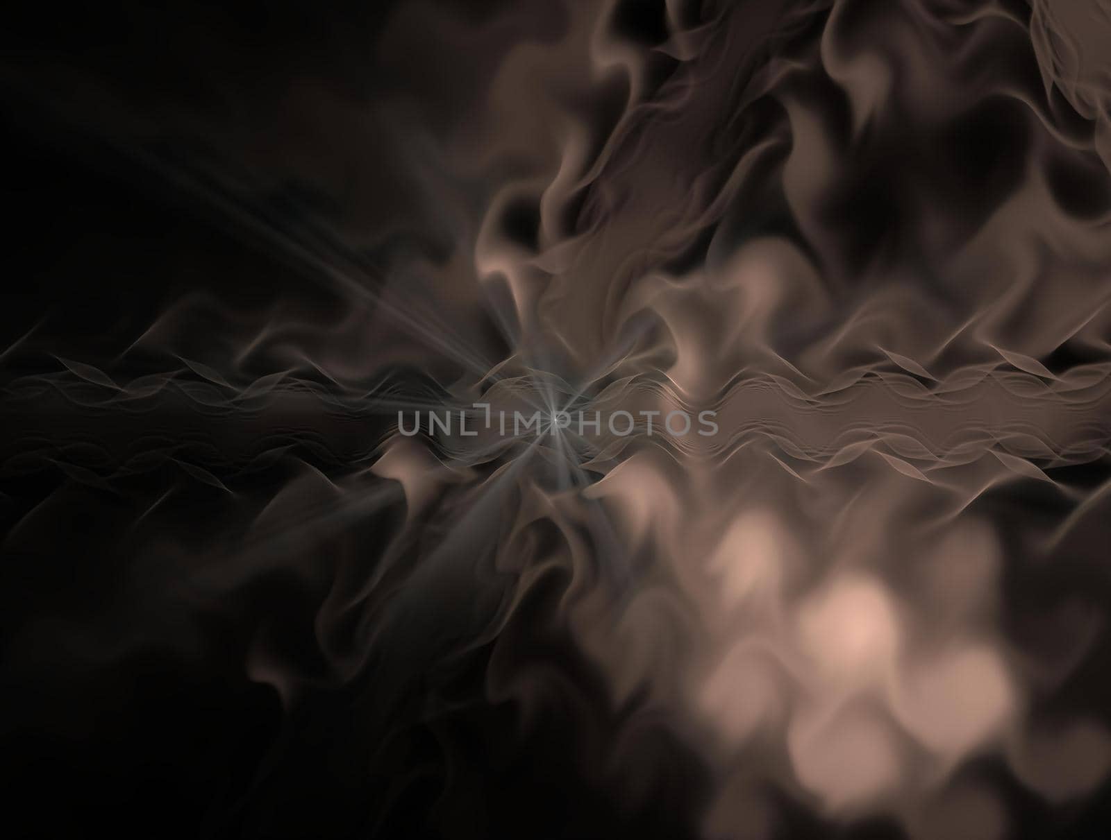 Imaginatory lush fractal texture image abstract background