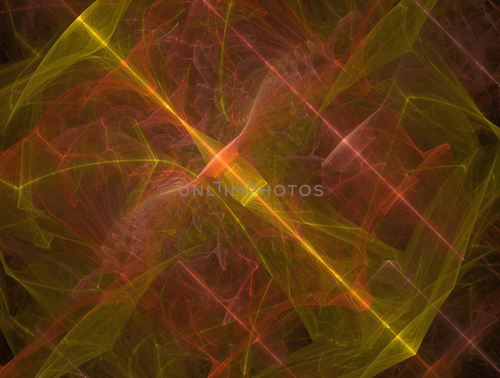 Imaginatory lush fractal texture image abstract background