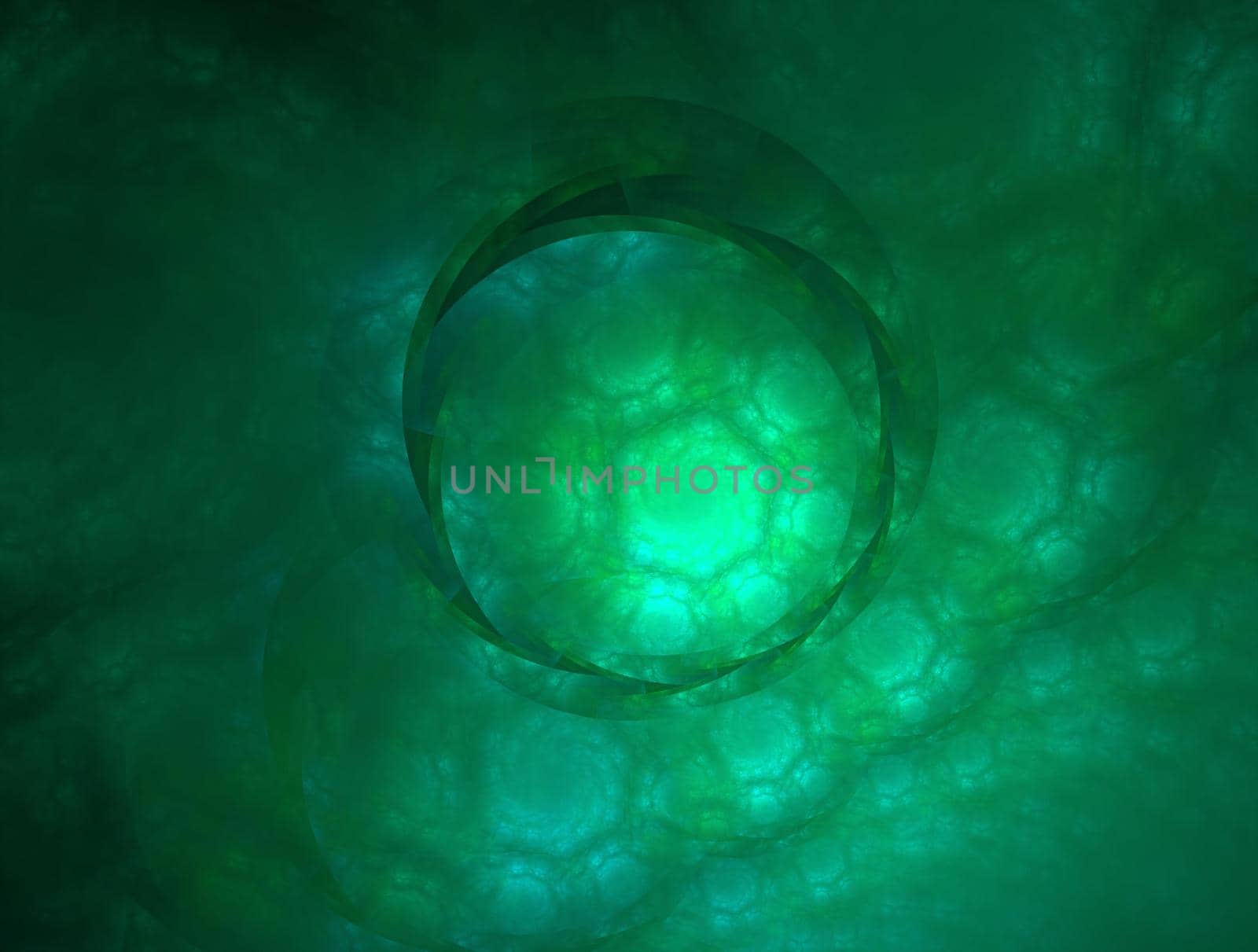 Imaginatory lush fractal texture image abstract background