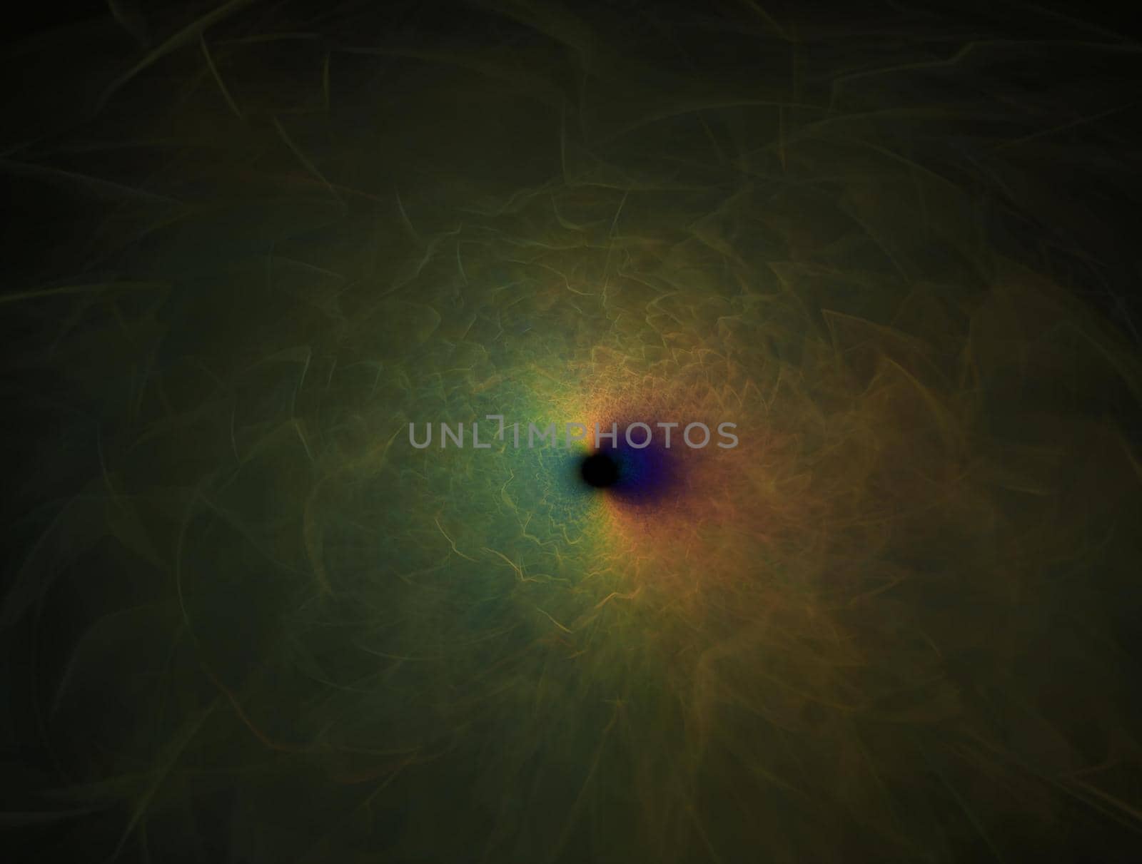 Imaginatory lush fractal texture image abstract background