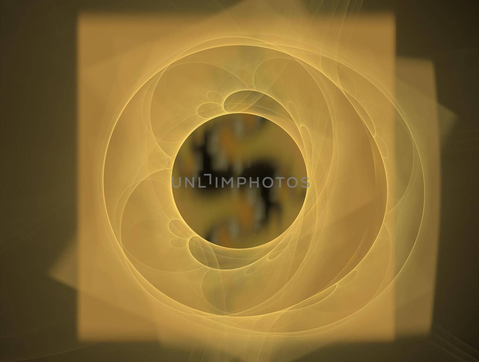 Imaginatory lush fractal texture image abstract background