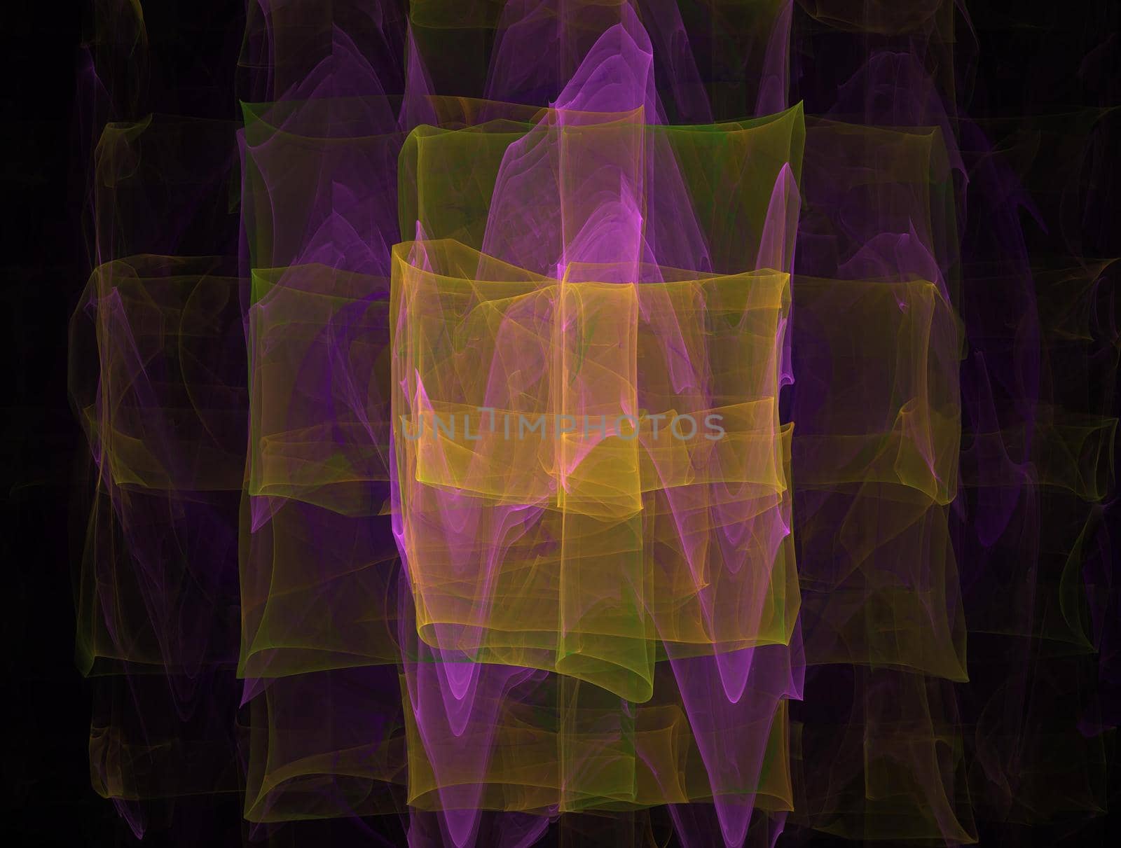 Imaginatory lush fractal texture image abstract background