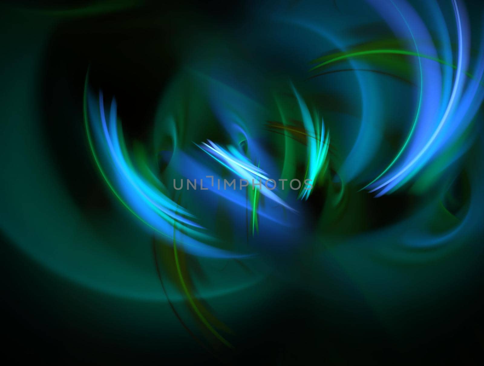 Imaginatory lush fractal texture image abstract background