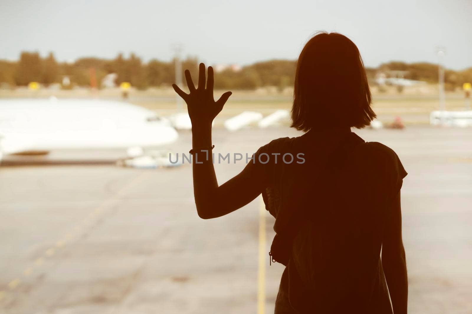 Woman at the airport. by africapink