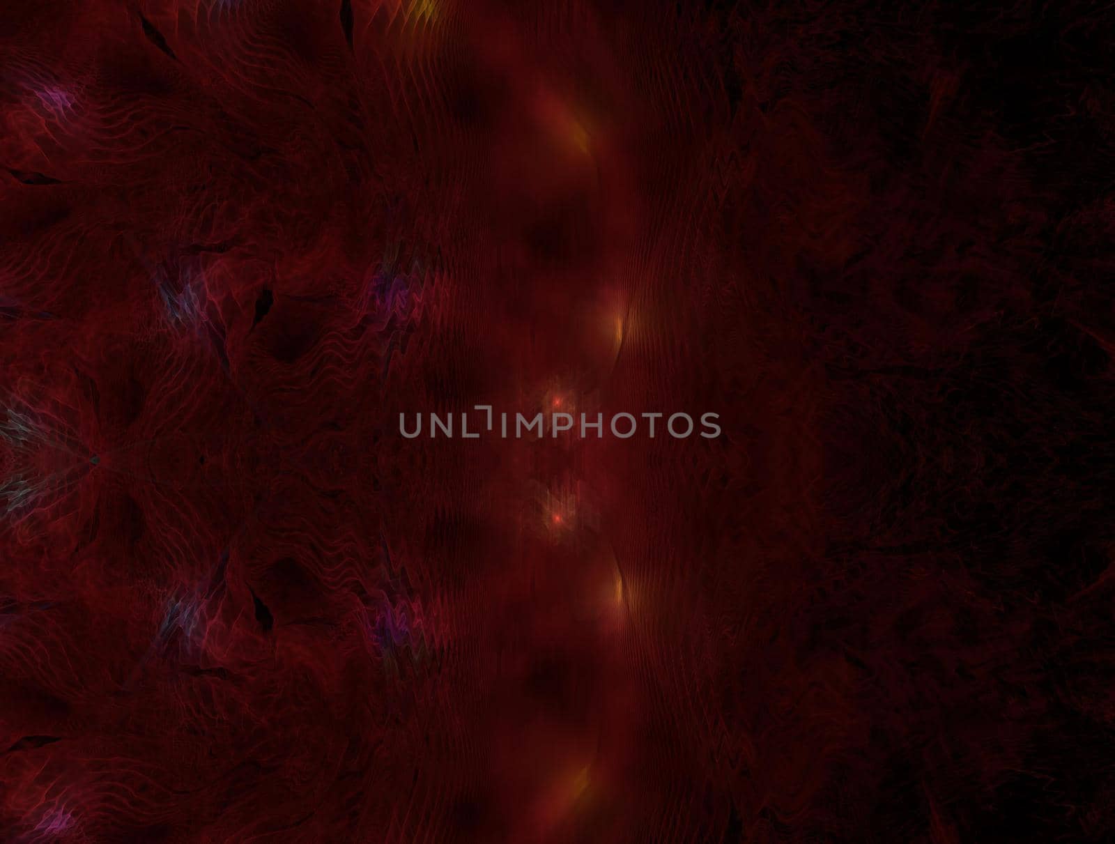 Imaginatory lush fractal texture image abstract background