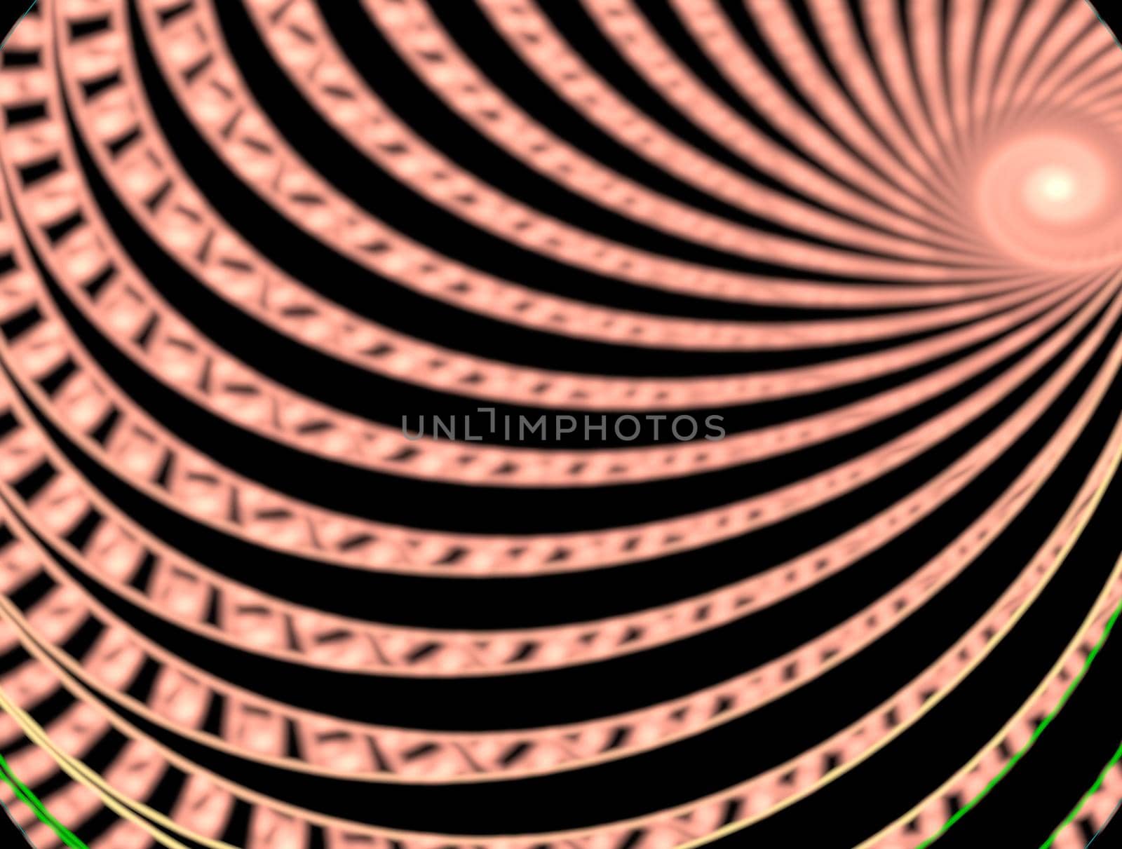 Imaginatory lush fractal texture image abstract background