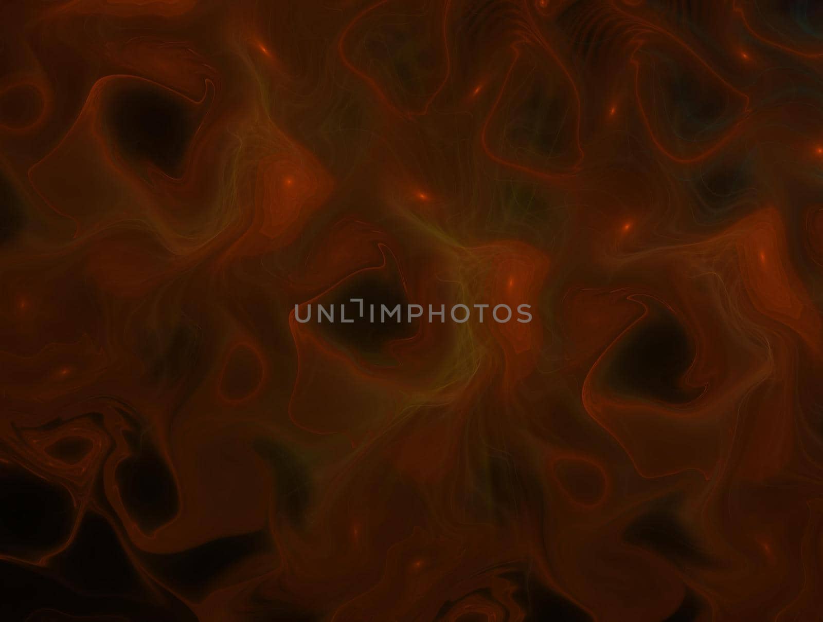 Imaginatory lush fractal texture image abstract background