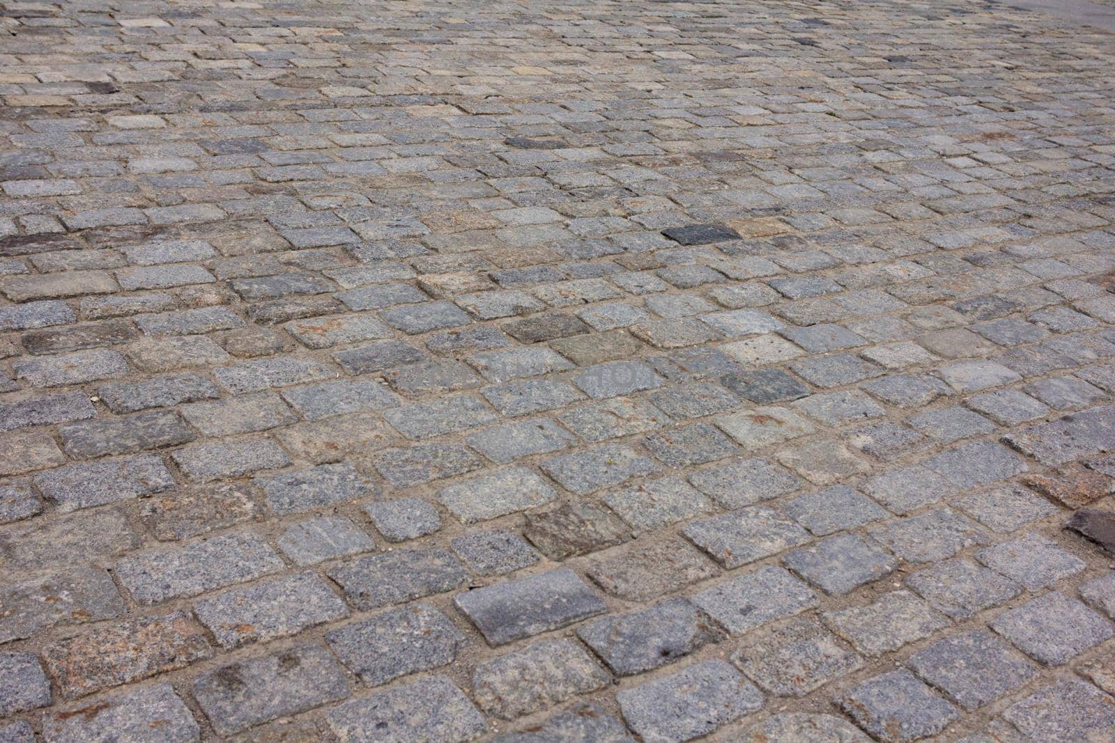 A close up of a brick road by SorokinNikita
