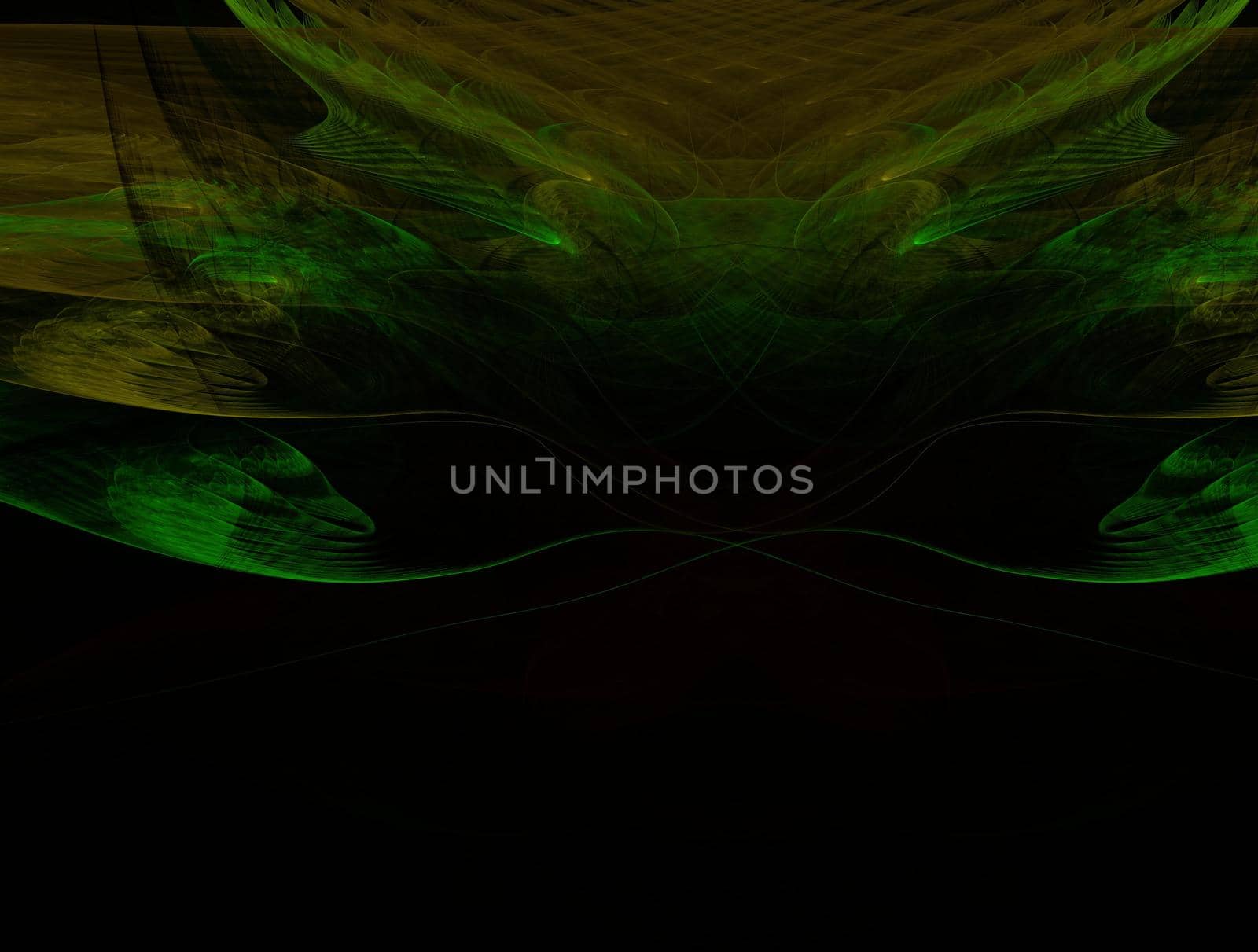 Imaginatory lush fractal texture image abstract background