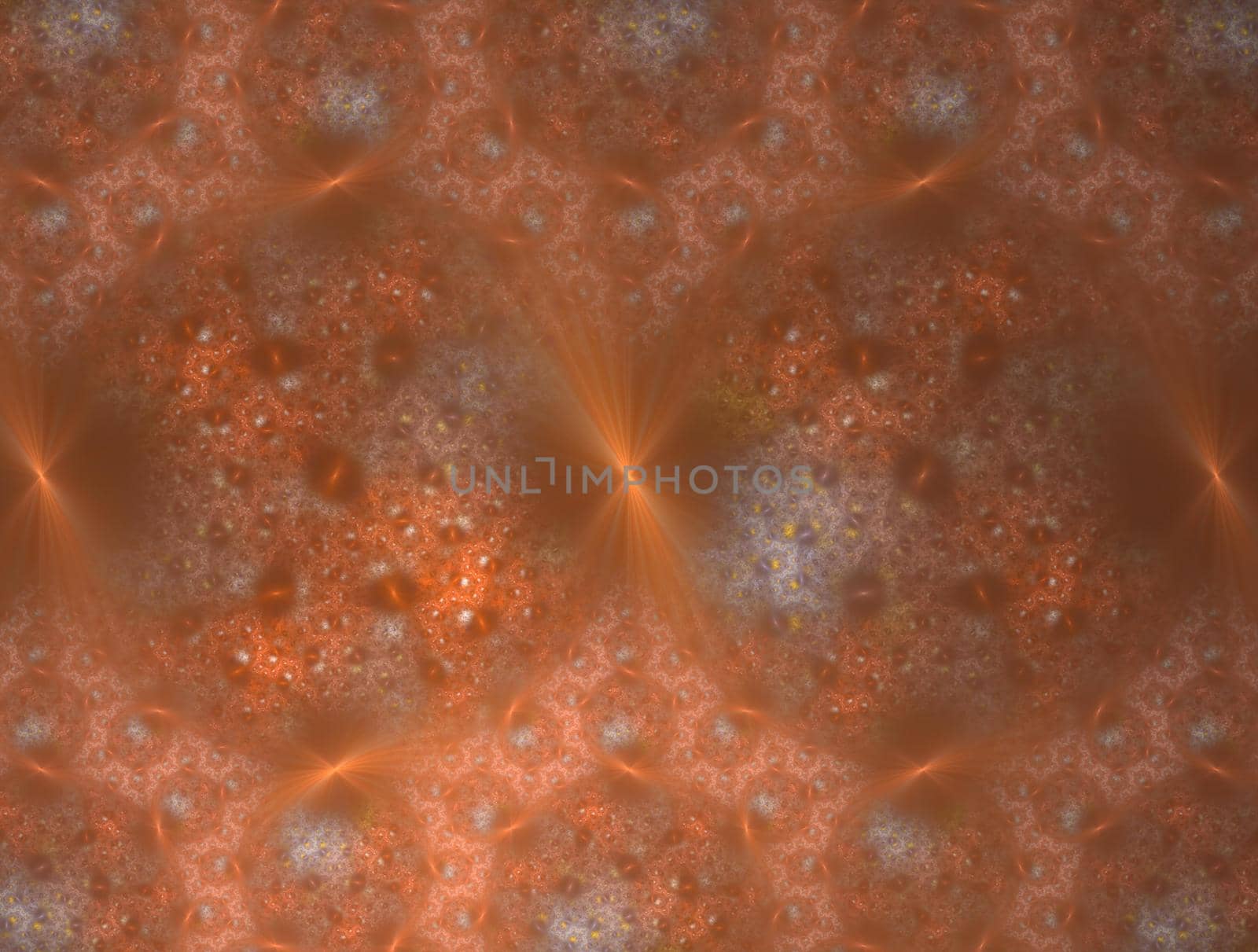 Imaginatory lush fractal texture image abstract background