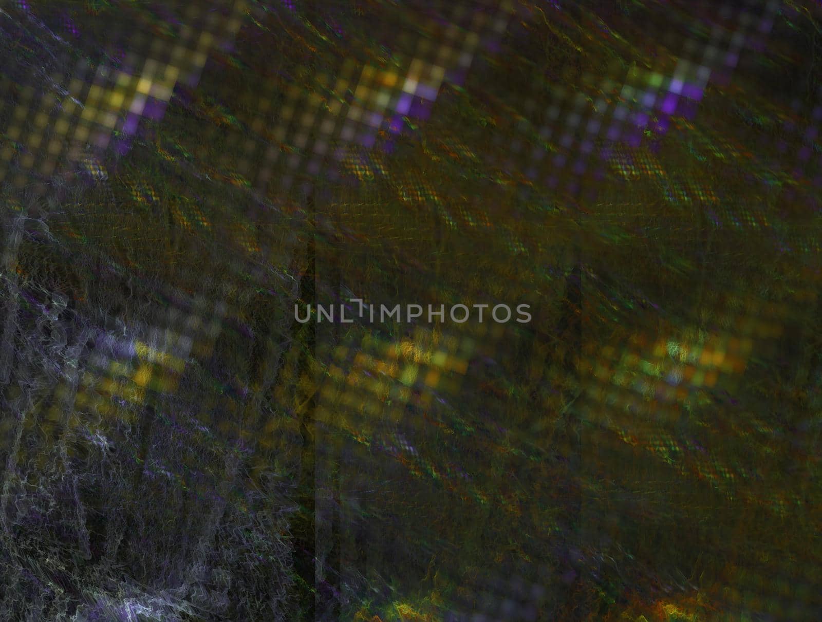 Imaginatory lush fractal texture image abstract background