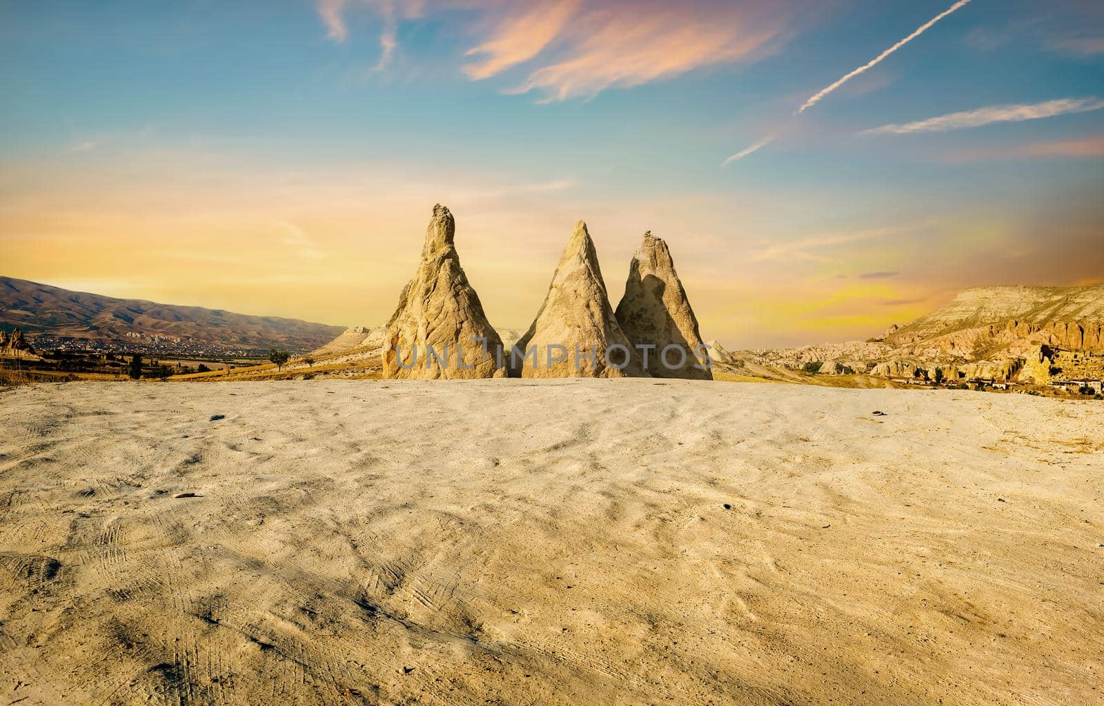 Love valley in Goreme national park. Cappadocia, Turkey