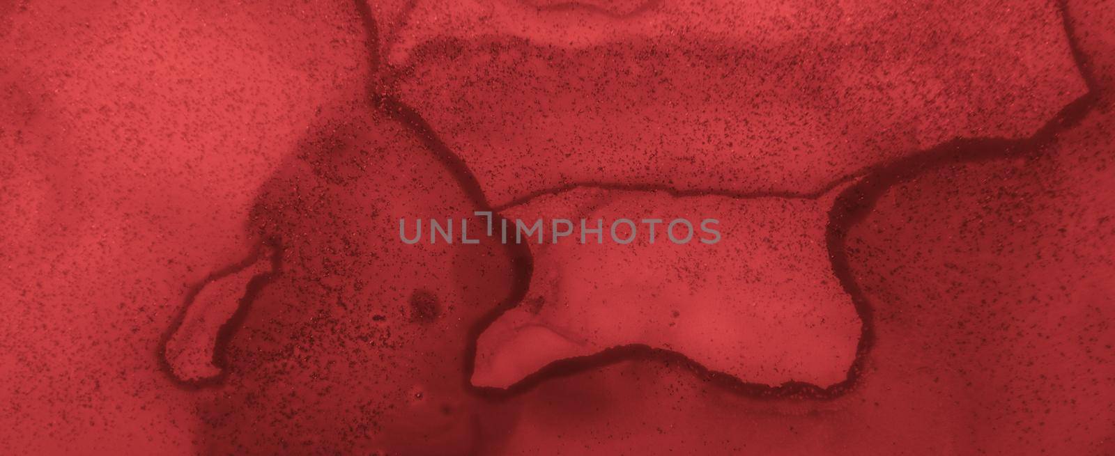 Grungy Blood Background. Red Fluid Wallpaper. Horror Spatter Black. Watercolour Murder Pattern. Blood Background. Abstract Fluid Banner. Halloween Splatter Black. Watercolor Blood Background.