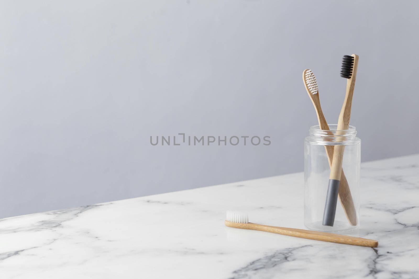 jar with tooth brushes. High quality beautiful photo concept by Zahard