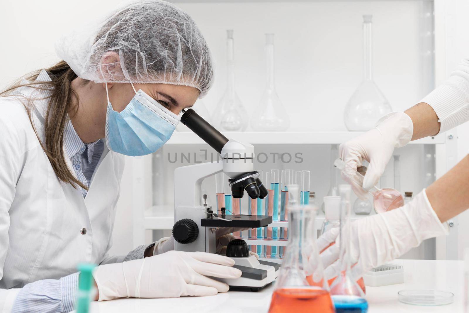 professional researcher lab. High quality beautiful photo concept by Zahard