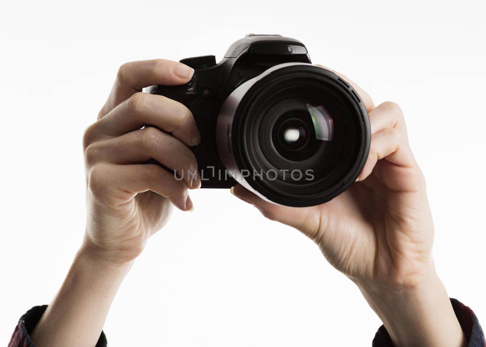 hands holding camera. High quality beautiful photo concept by Zahard