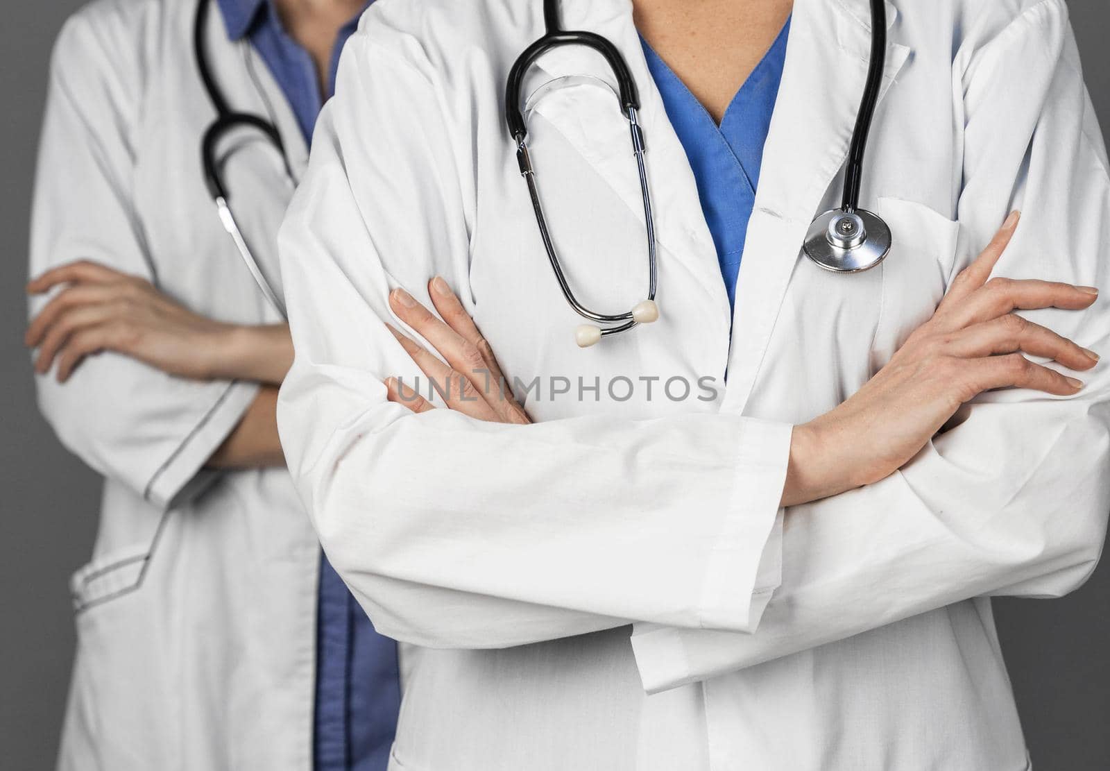females doctor hospital with stethoscope. High quality beautiful photo concept by Zahard