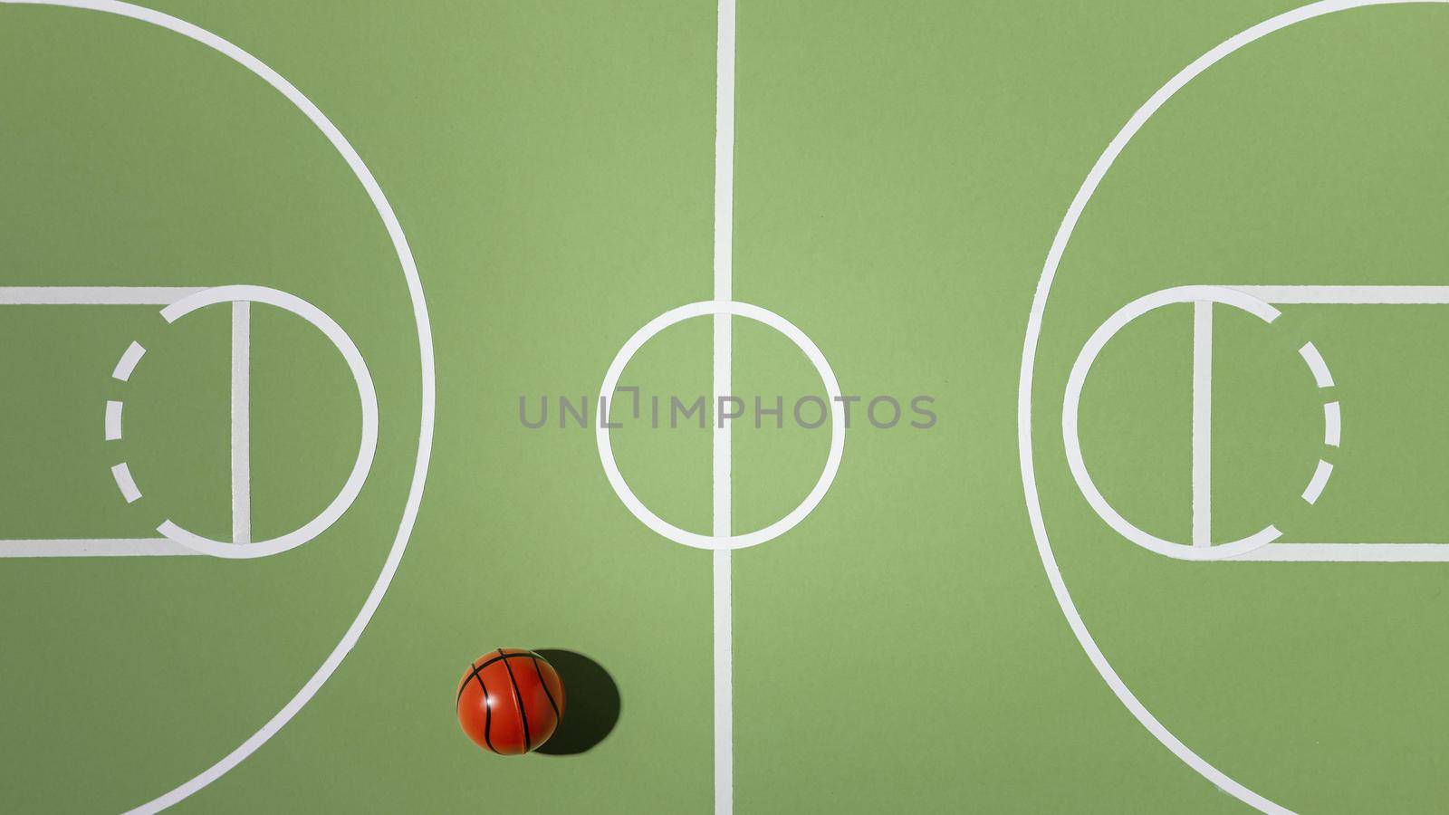 top view basket ball still life. Resolution and high quality beautiful photo