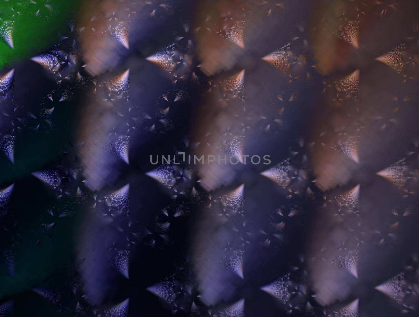 Imaginatory lush fractal texture image abstract background