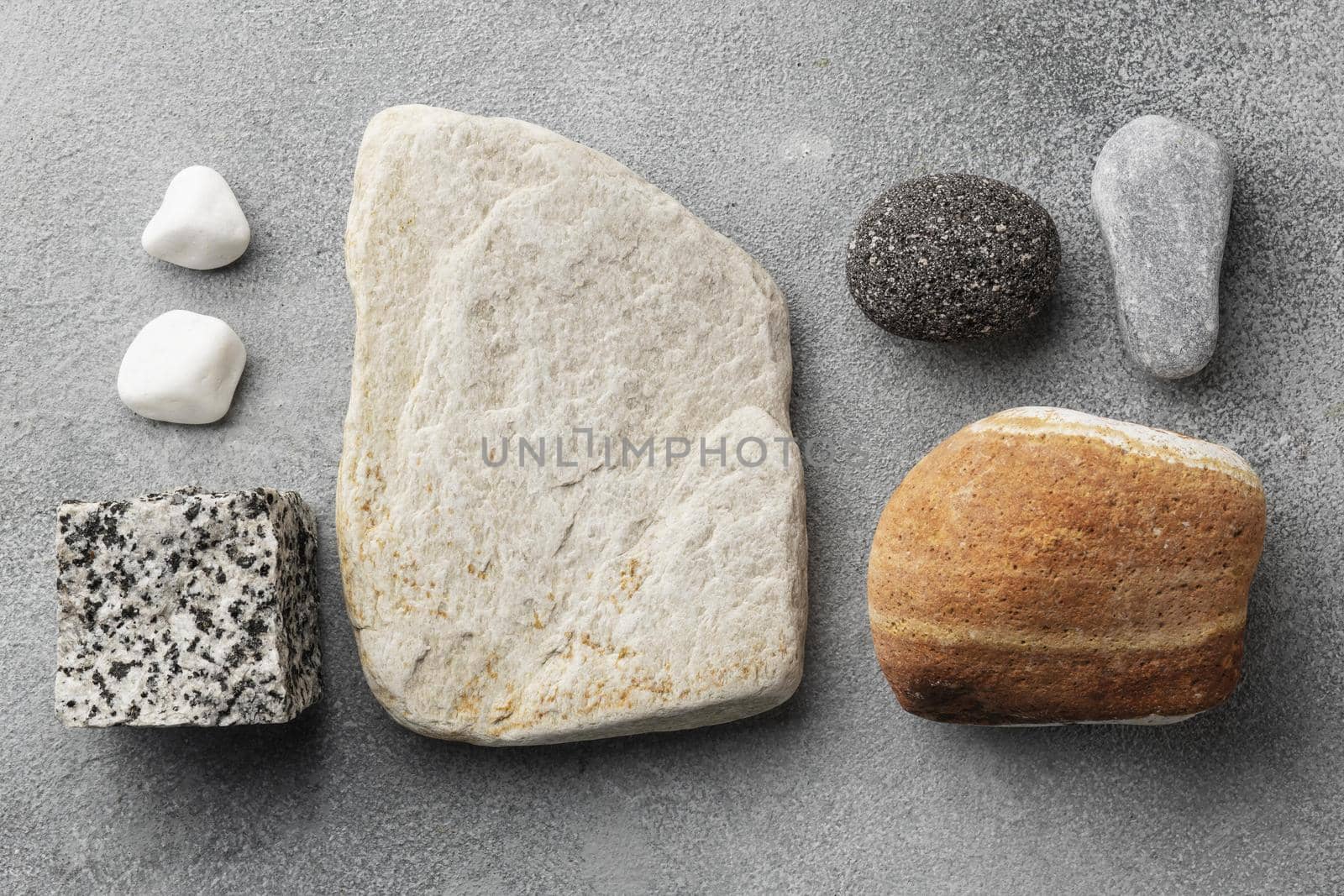 flat lay stone collection. High quality beautiful photo concept by Zahard