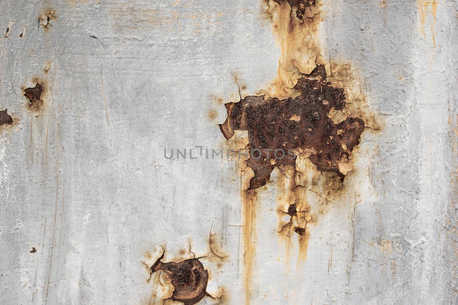 rusty metallic surface with peeling paint. Resolution and high quality beautiful photo