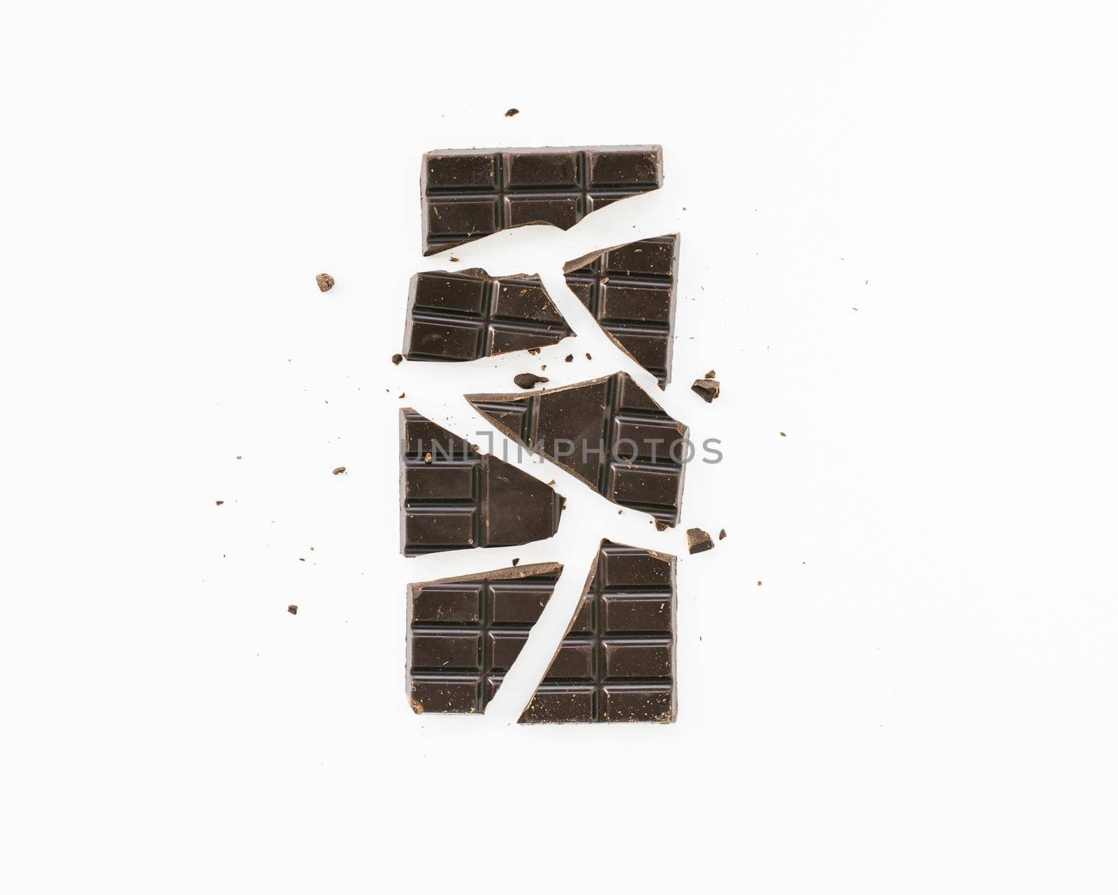 flat lay minimalist chocolate bar. High quality beautiful photo concept by Zahard