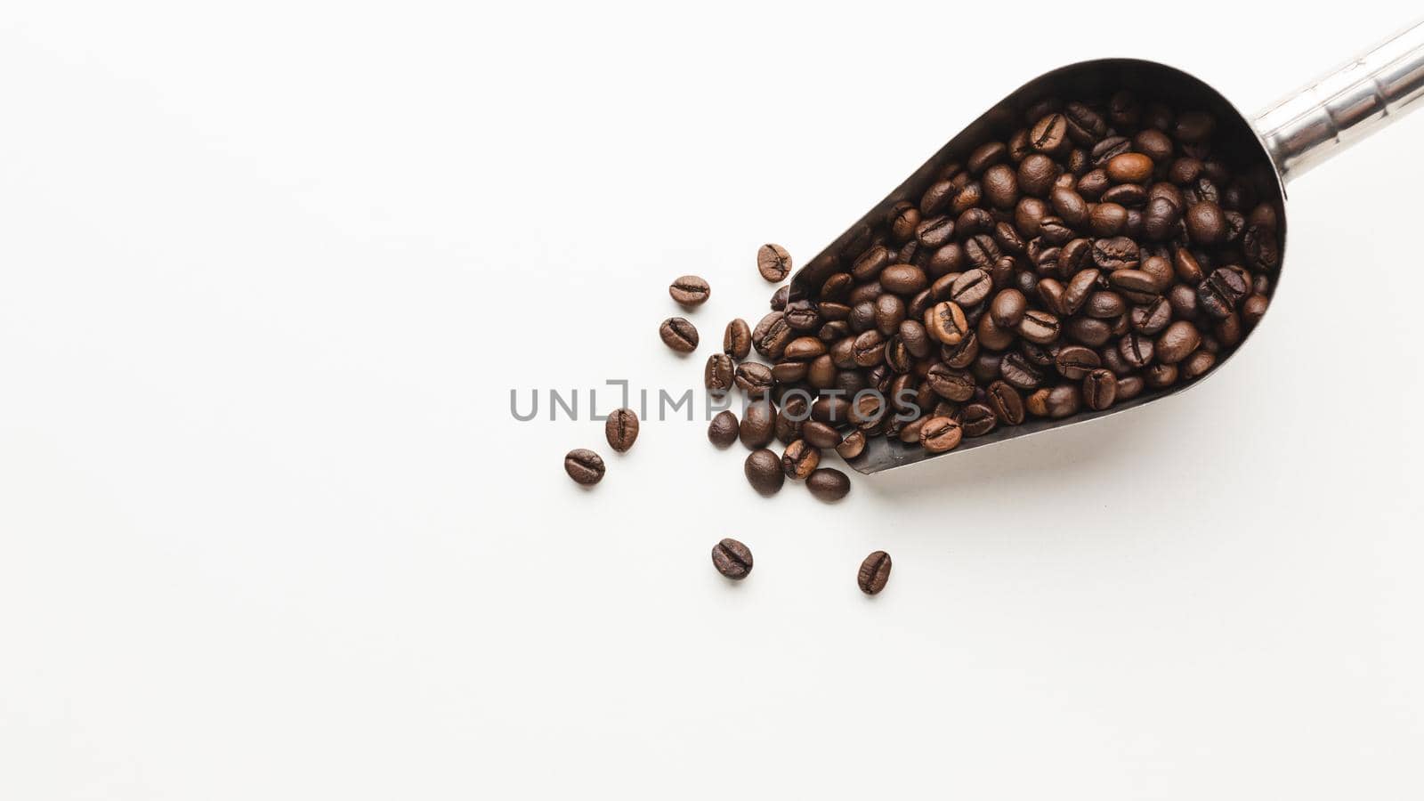 top view roasted coffee beans. Resolution and high quality beautiful photo