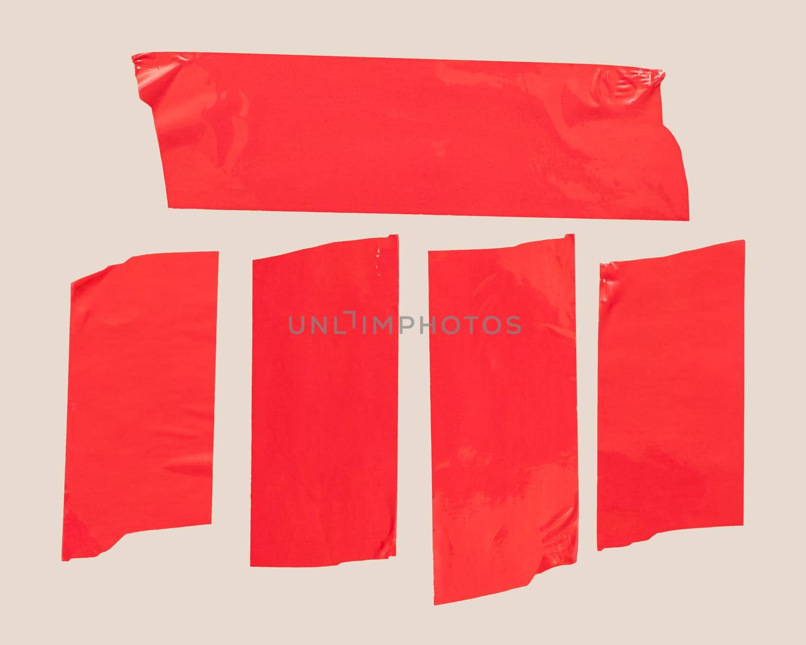 red tape white background. High quality beautiful photo concept by Zahard