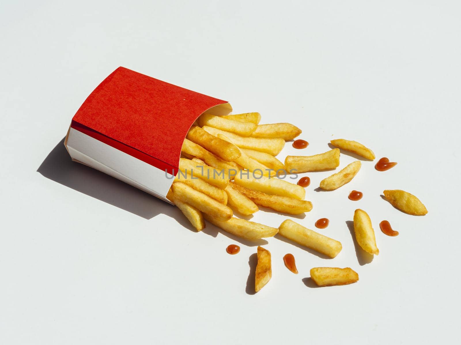 tasty french fries table. Resolution and high quality beautiful photo