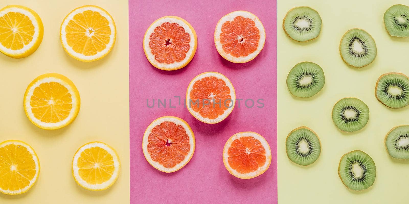 slices assorted fruits. High quality beautiful photo concept by Zahard