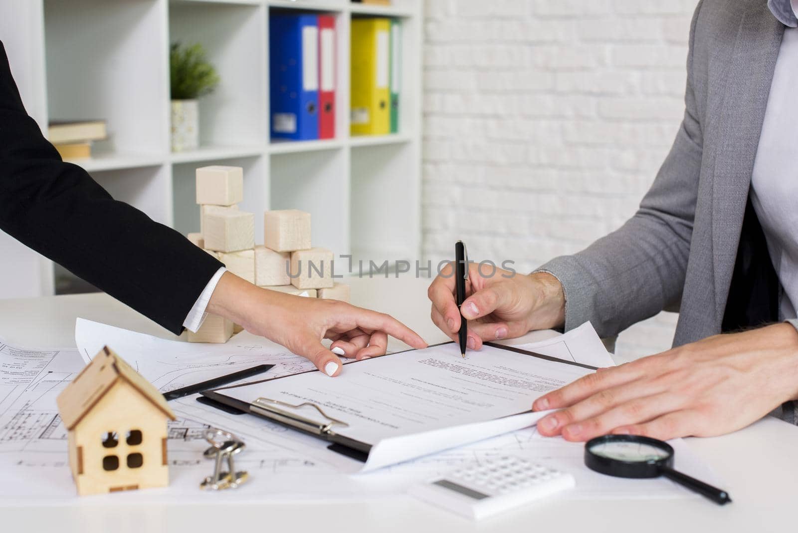 woman suggesting changes plan. High quality beautiful photo concept by Zahard