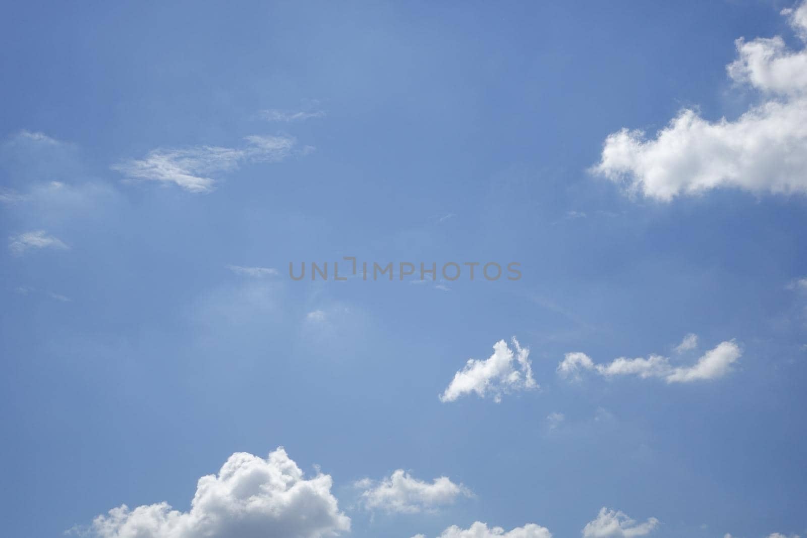White color clouds against blue sky, by towfiq007