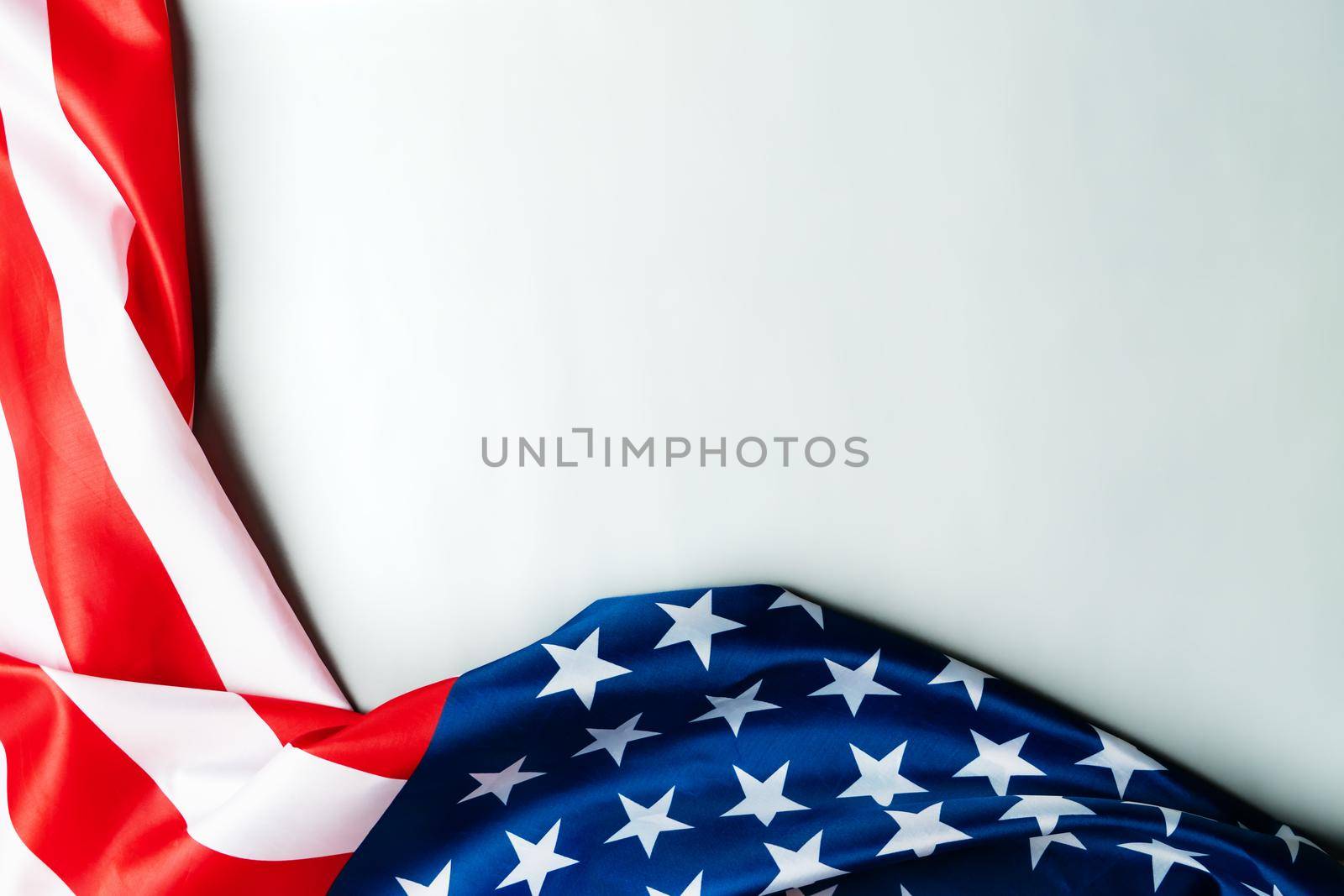 Veterans day. Honoring all who served. American flag on wooden background.