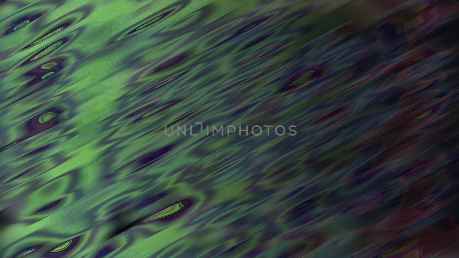 Abstract chaos green animation background